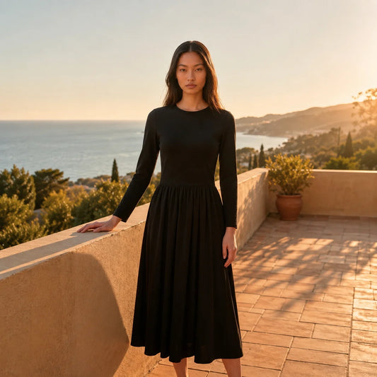 Robe Longue en Maille Adele