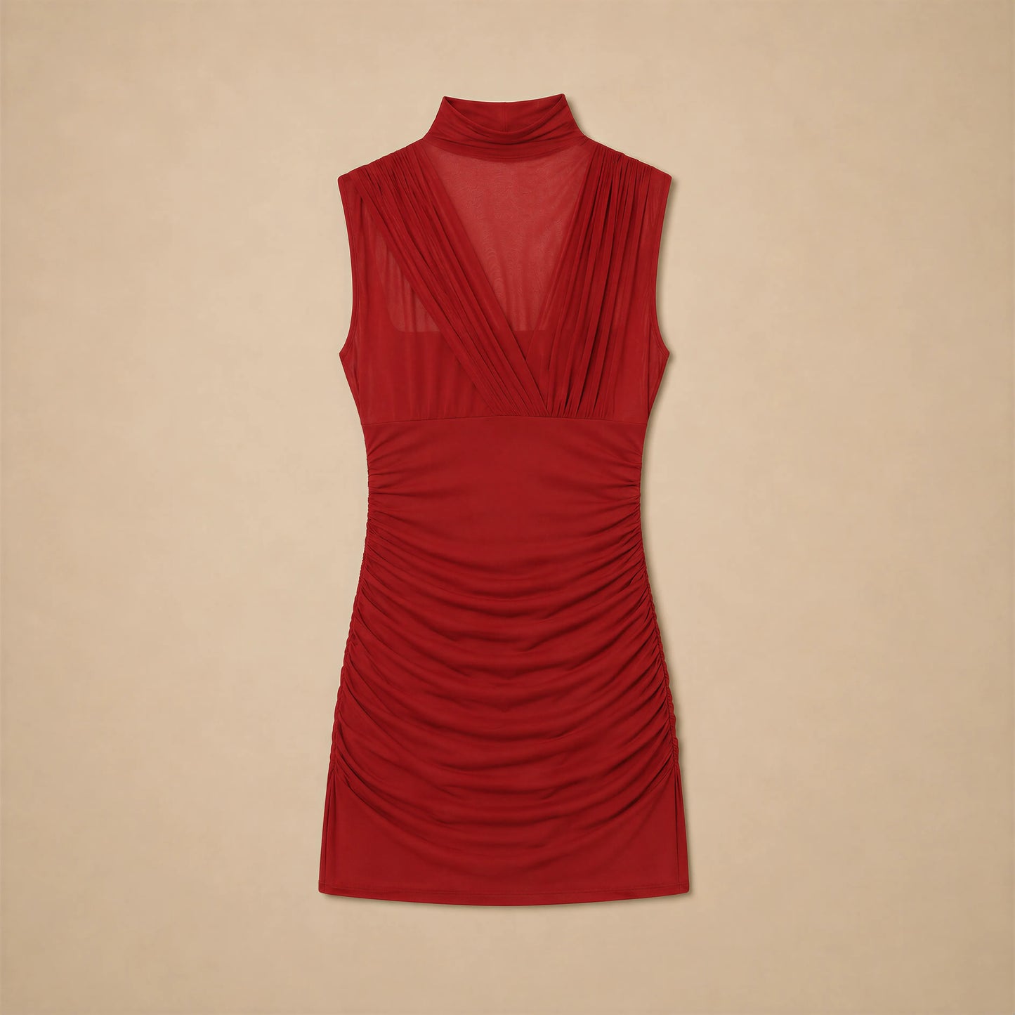 Robe Patineuse Légère en Résille Antea