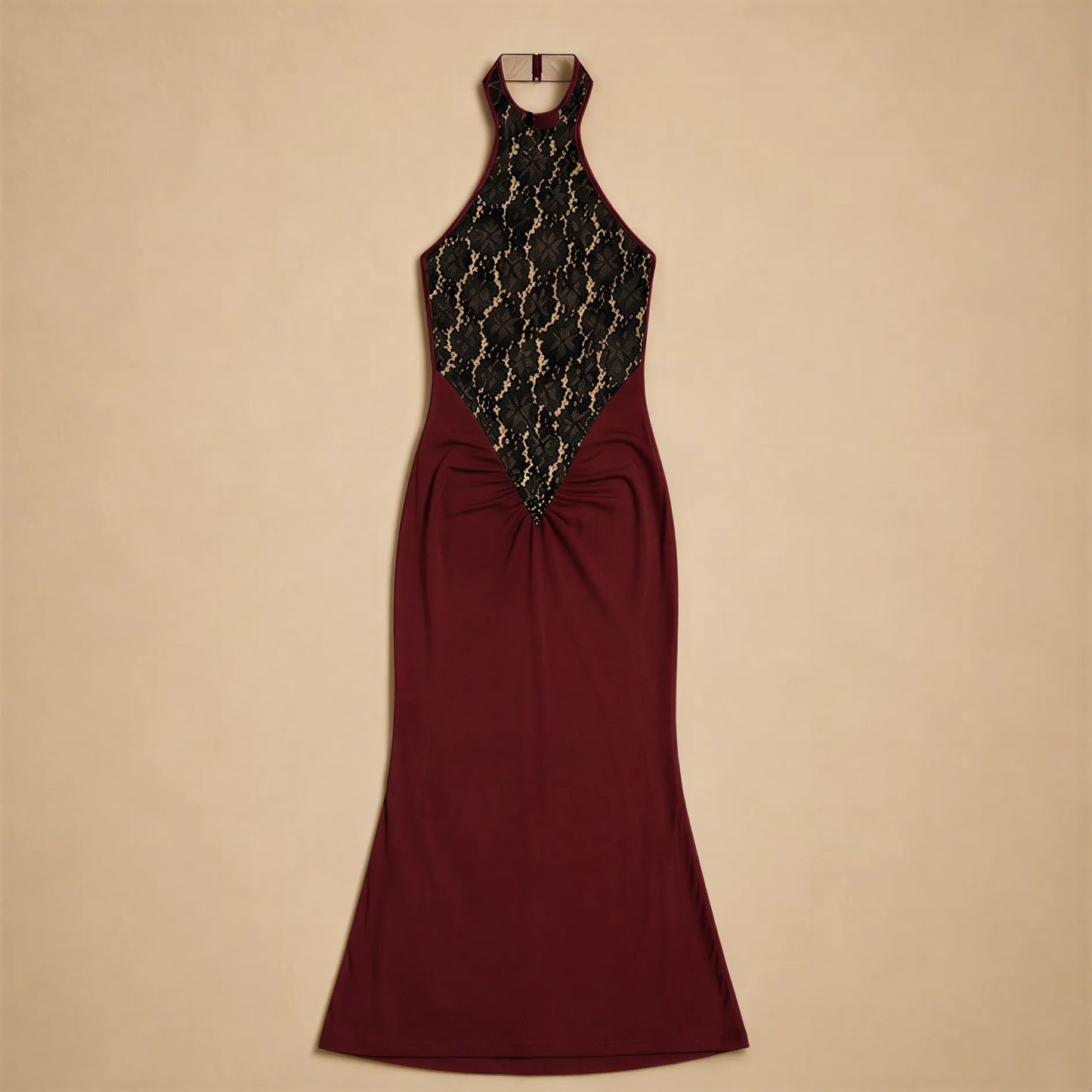 Robe Longue en Dentelle et Dos Nu Flavia