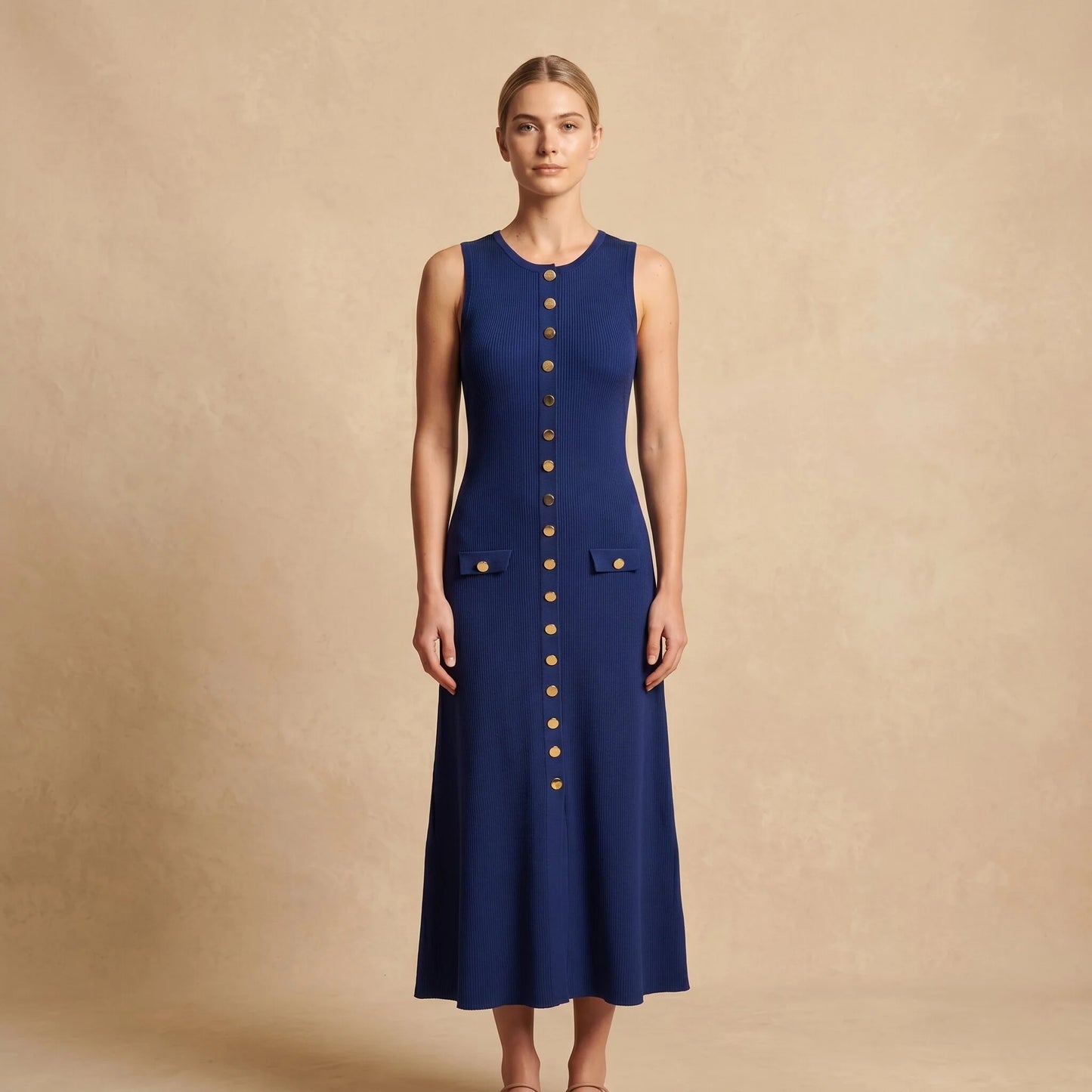 Robe Longue en Maille Savasta