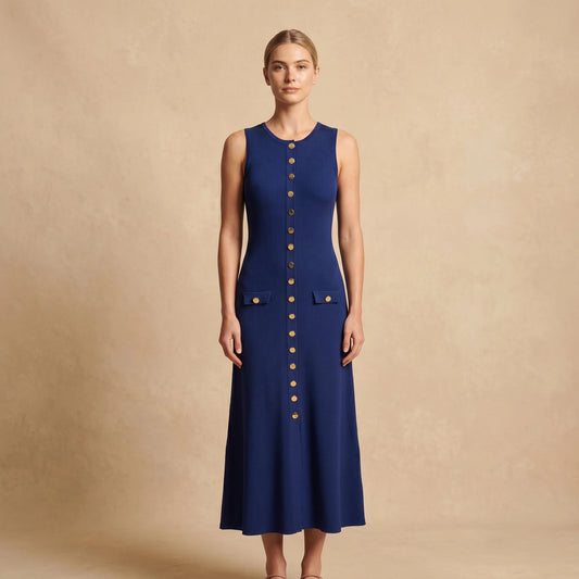 Robe Longue en Maille Savasta