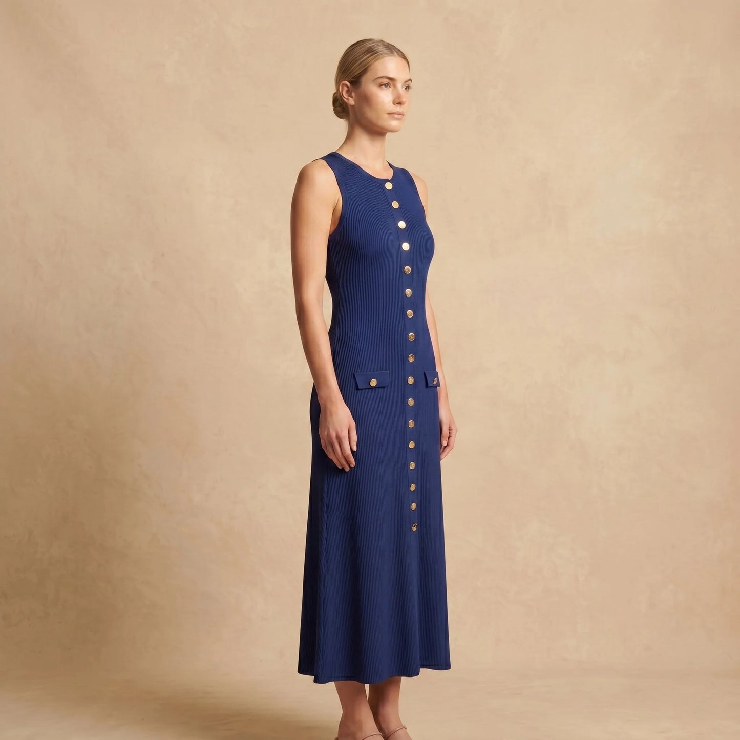 Robe Longue en Maille Savasta