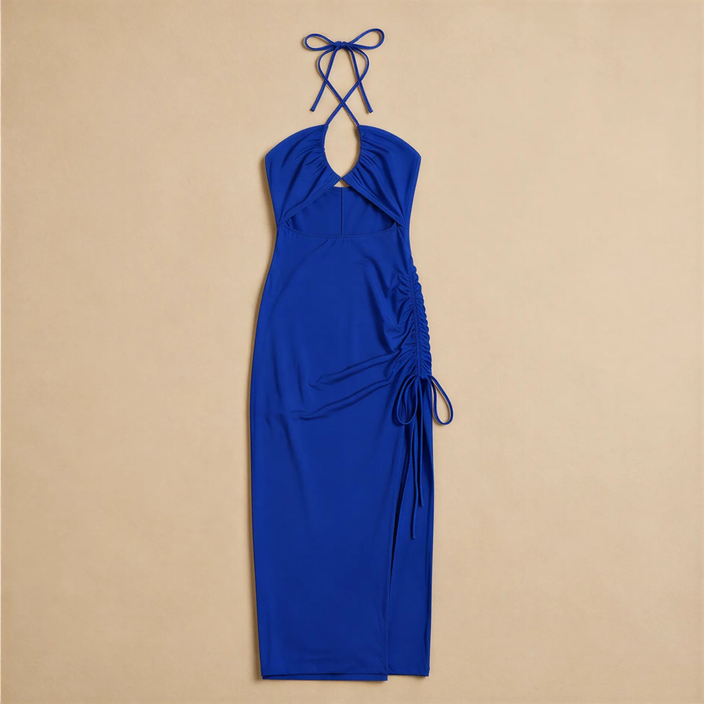 Robe Longue Fourreau Sans Manches Chiara