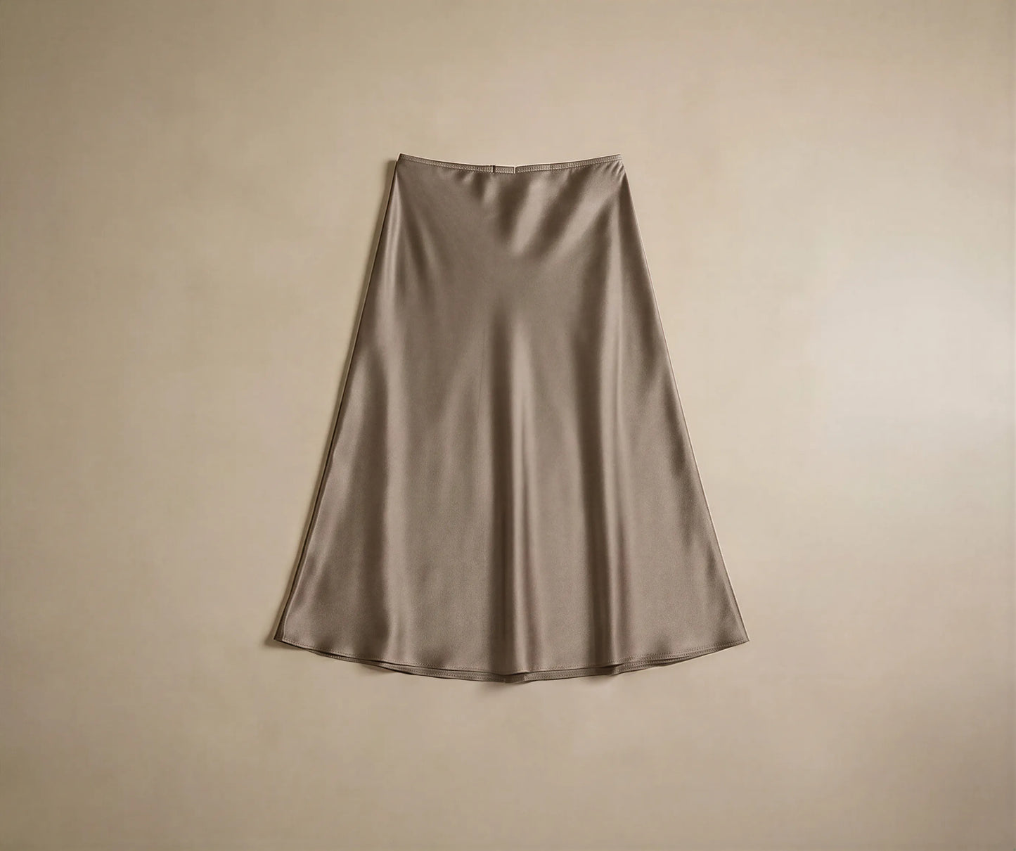 Jupe Midi en Satin Fluide Elettra