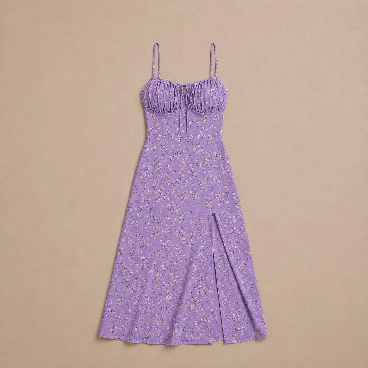 Robe Longue à Imprimé Floral Elide