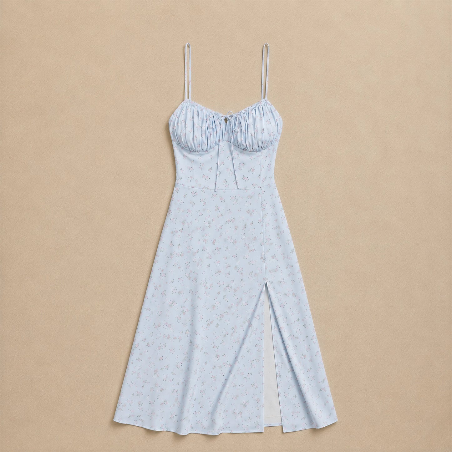 Robe Longue à Imprimé Floral Elide