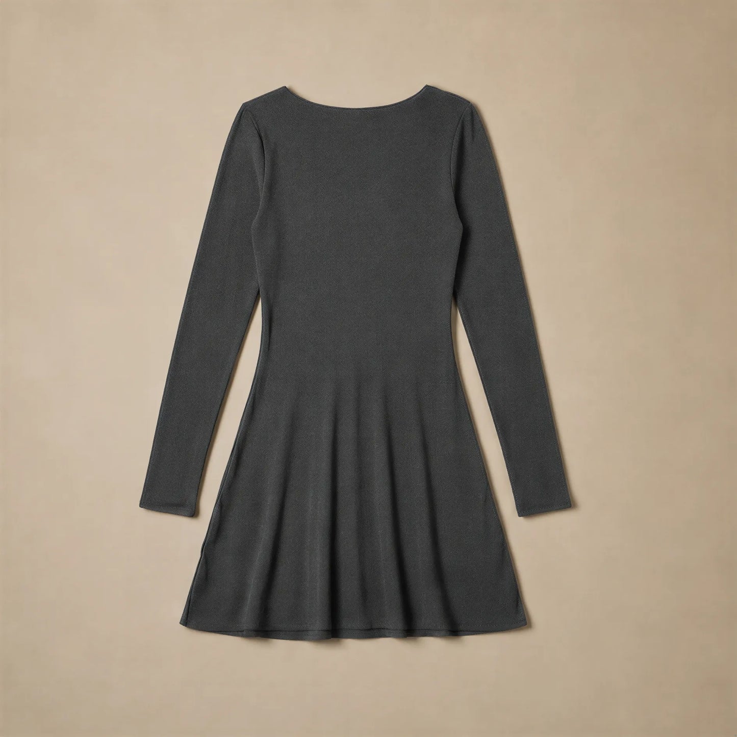 Robe Courte Moulante en Maille Côtelée Francesca