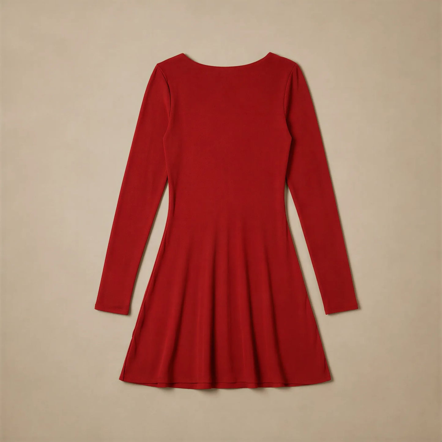 Robe Courte Moulante en Maille Côtelée Francesca