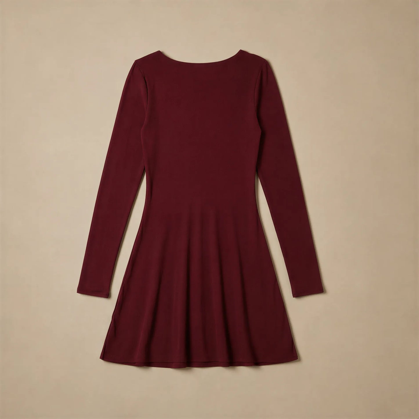 Robe Courte Moulante en Maille Côtelée Francesca