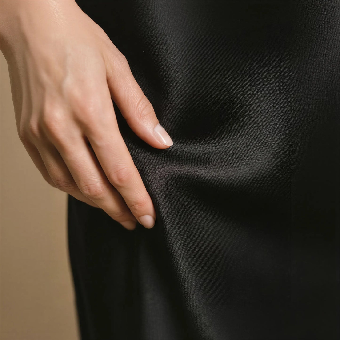 Jupe Midi en Satin Fluide Elettra