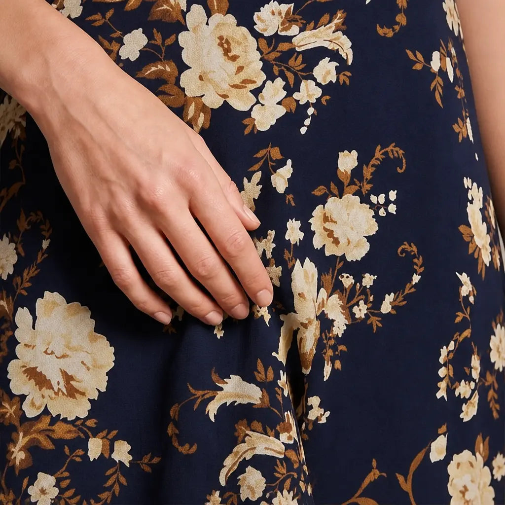 Robe Courte à Imprimé Floral Bruschi
