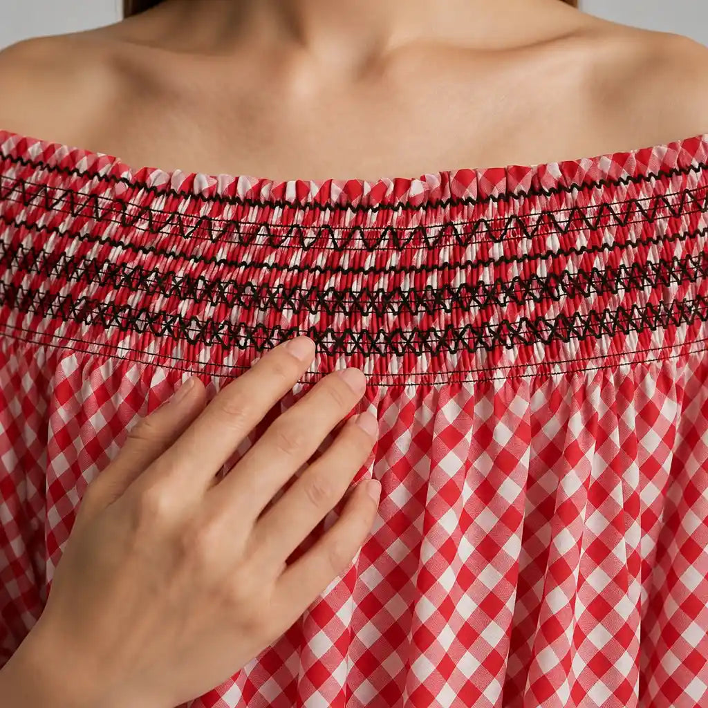 Robe Écossaise à Volants Gloria