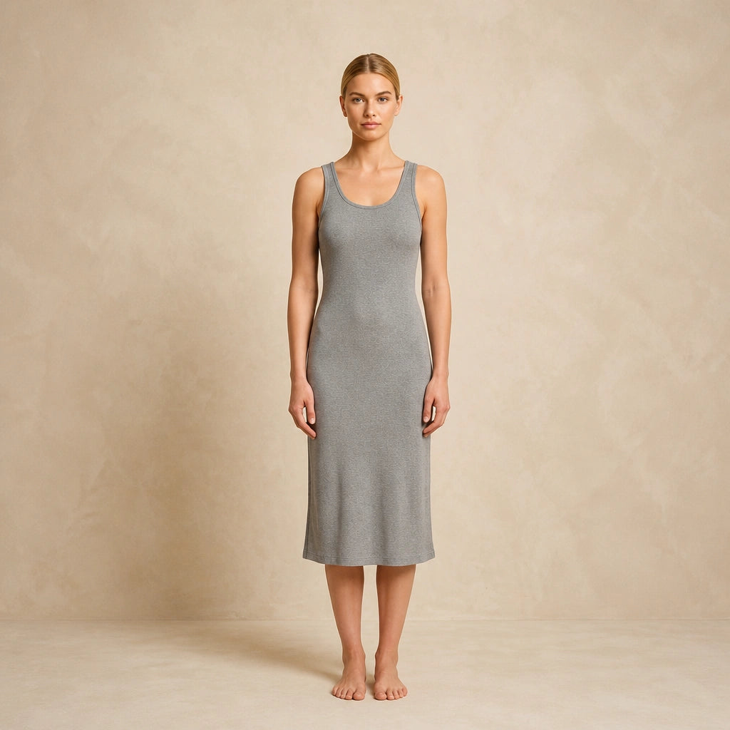 Robe Évasée Sans Manches Intemporelle Astrid