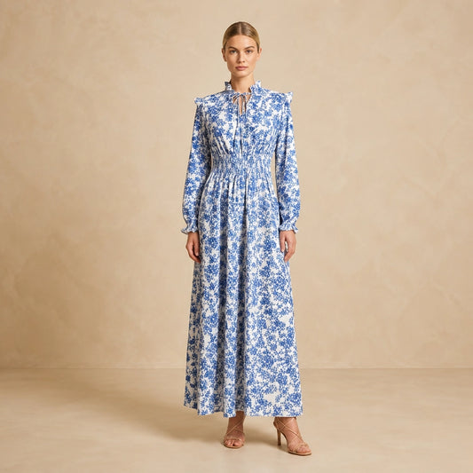 Robe Longue Fleurie Scalice