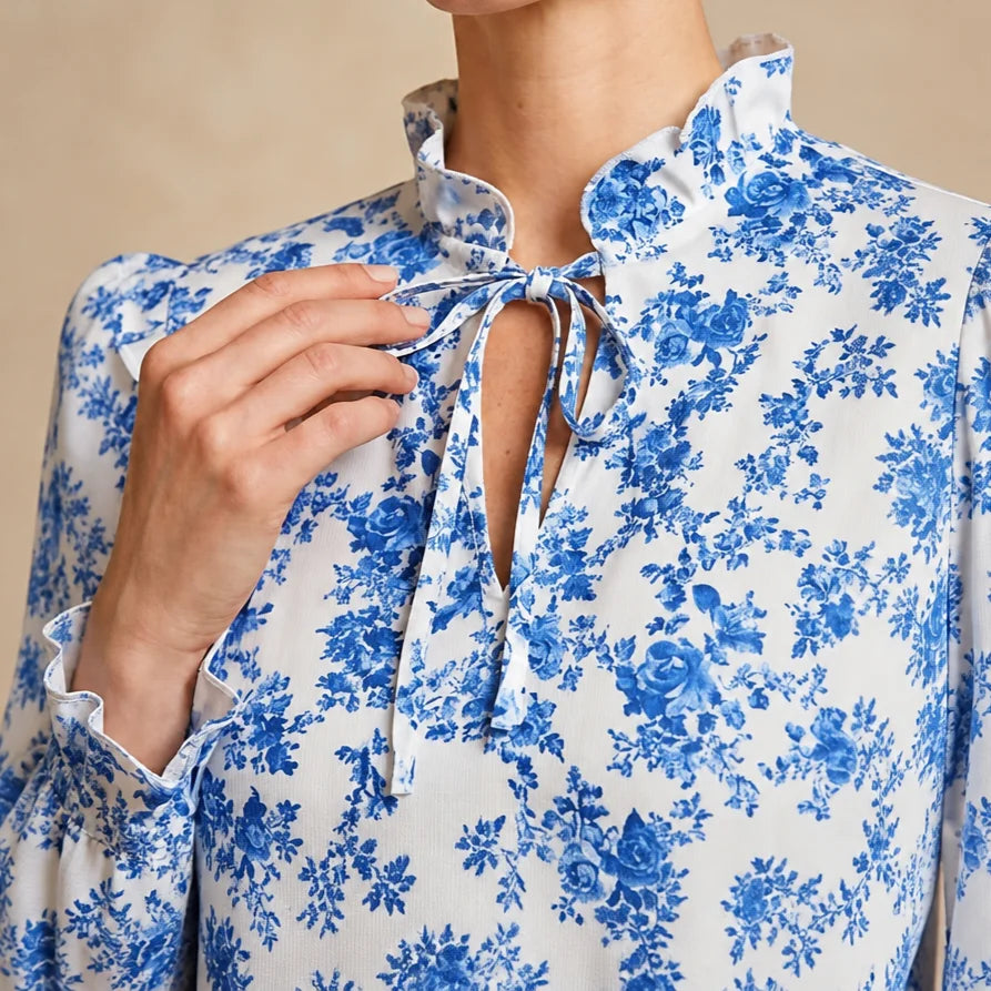 Robe Longue Fleurie Scalice