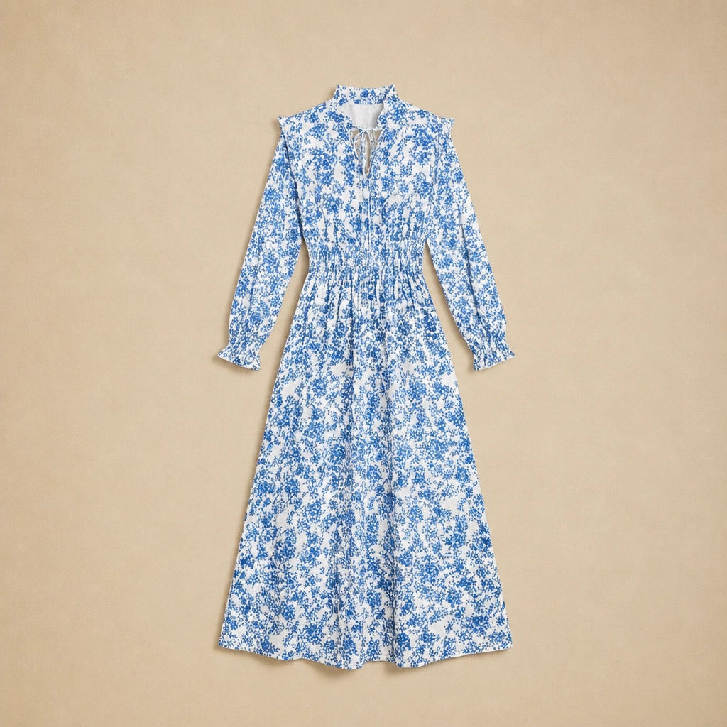 Robe Longue Fleurie Scalice