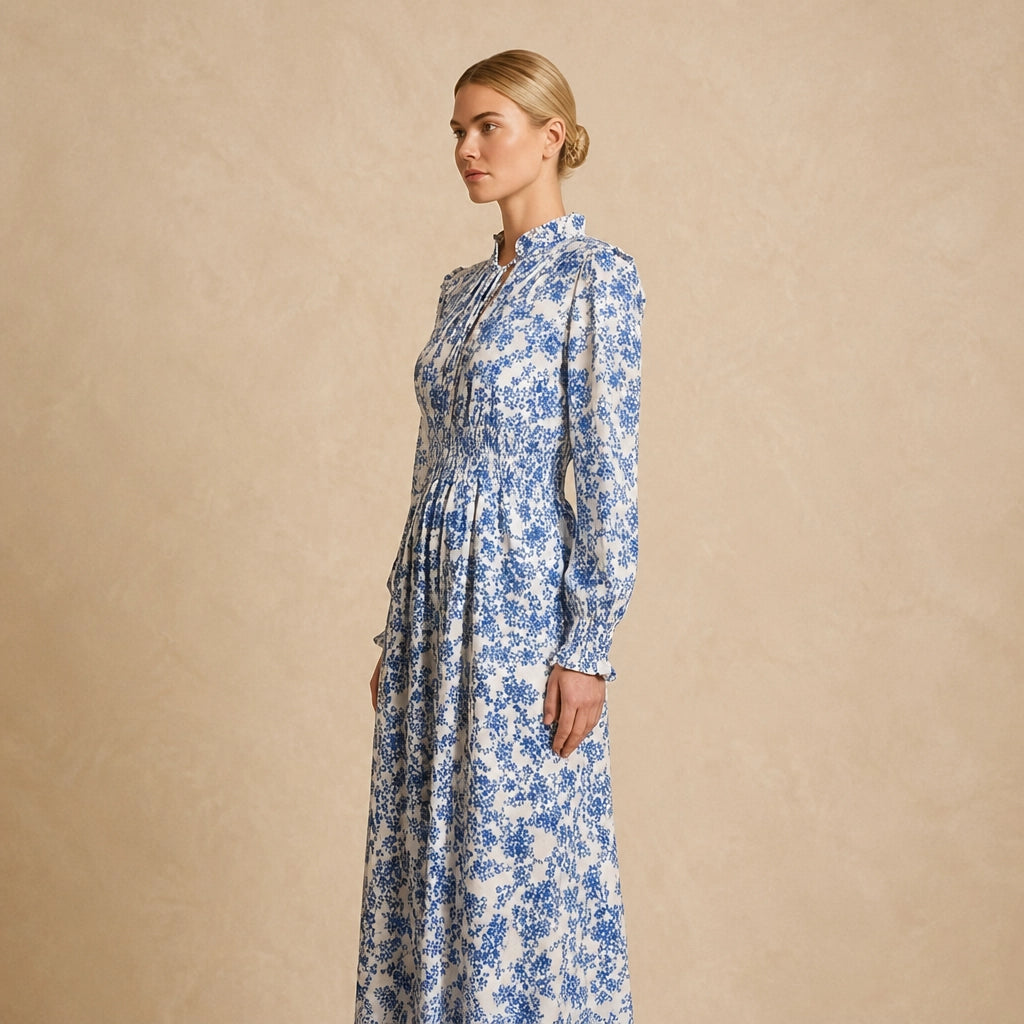 Robe Longue Fleurie Scalice