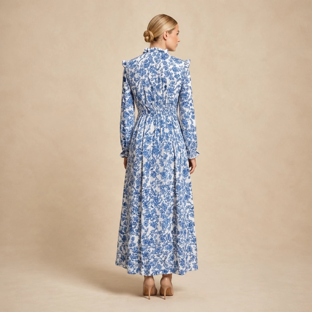 Robe Longue Fleurie Scalice