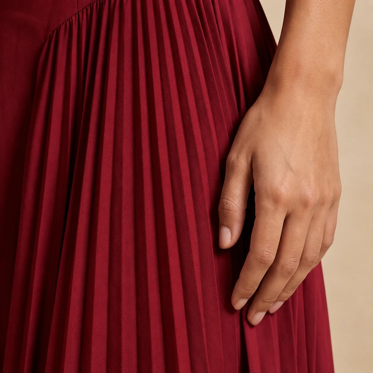Robe Maxi Plissée Salvetti