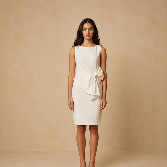 Robe Midi à Nœud Structural Santarelli