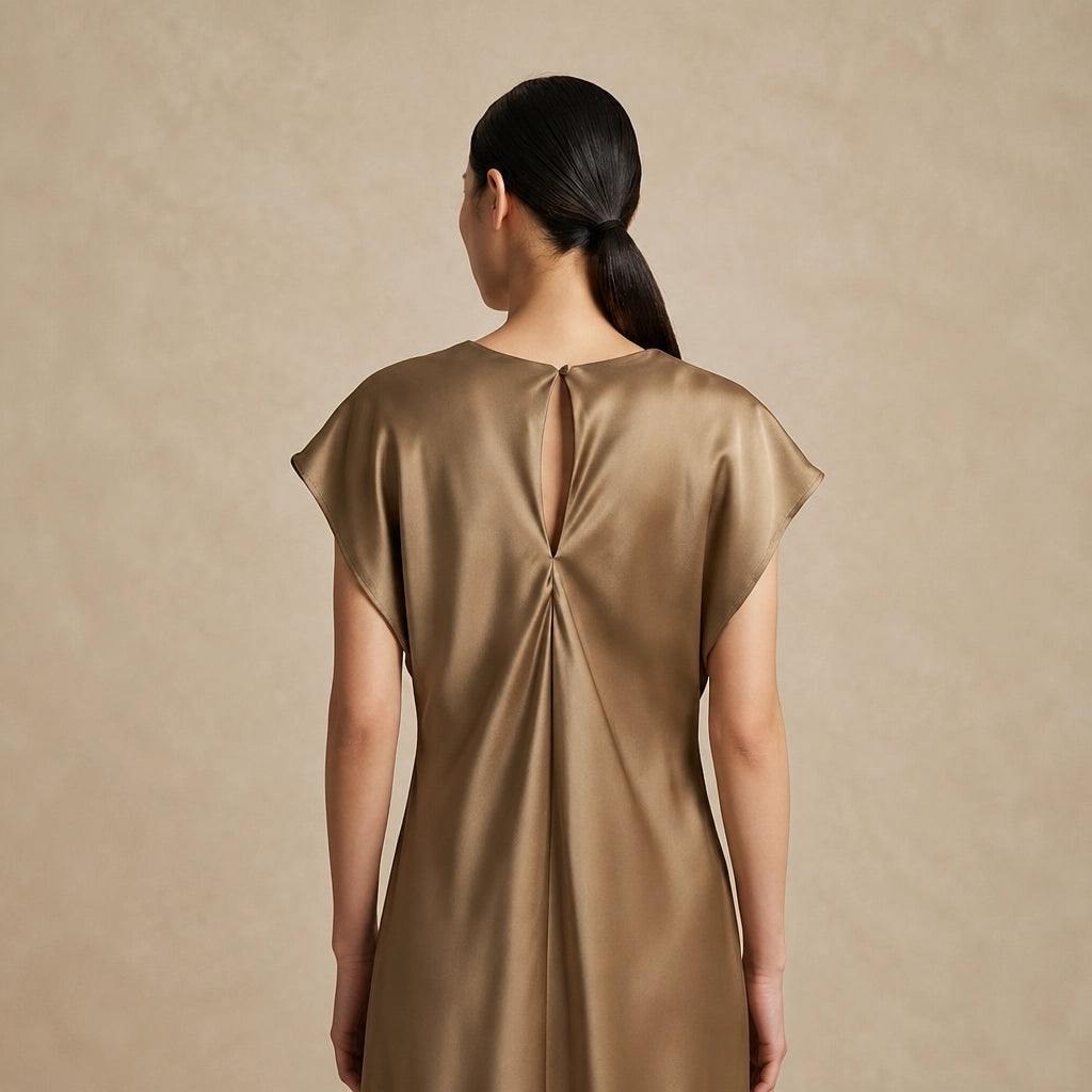 Robe Midi en Satin Muglia