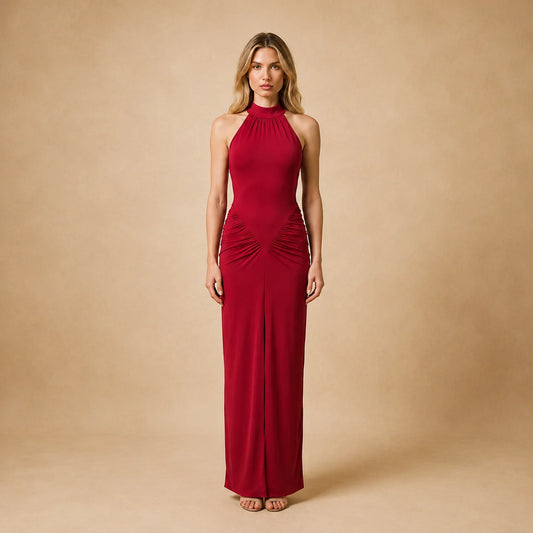 Robe Moulante Fendue de Soirée Vittoria