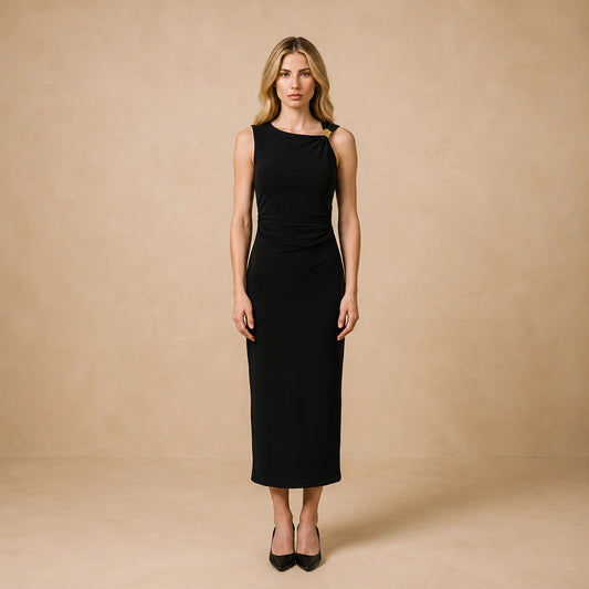 Robe de Soirée Fourreau Sans Manches Raffaella